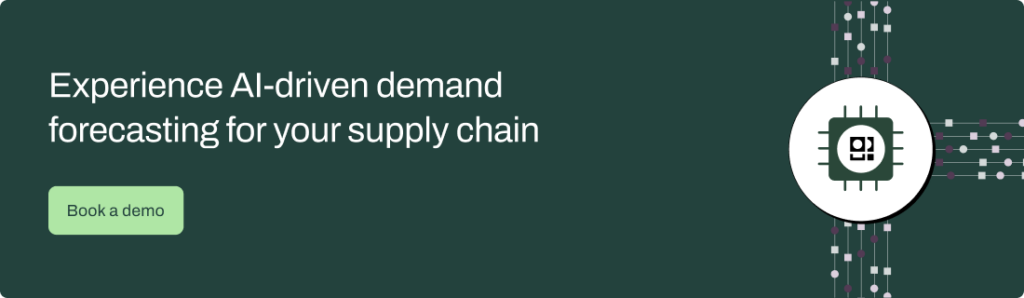 Banner promoting Pecan, an AI predictive analytics platform for demand forecasting.