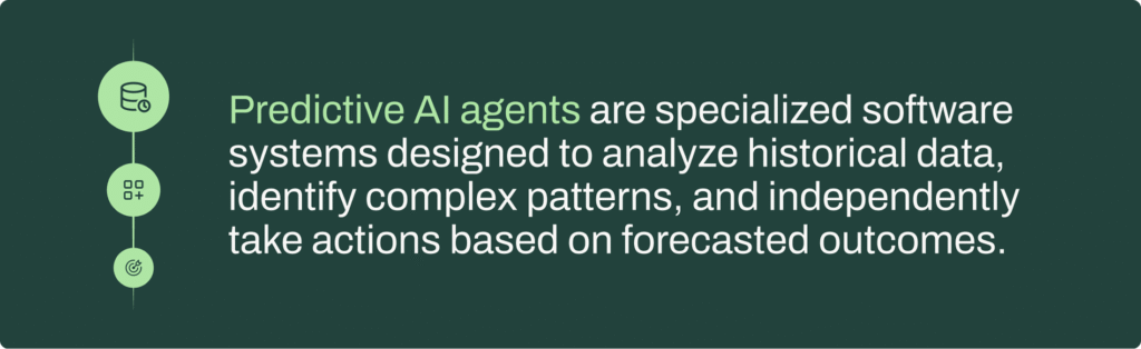 Definition of predictive AI agents